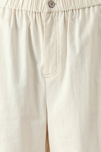 SUNDAY SOFT FLOW WOVEN CULOTTE PANTS