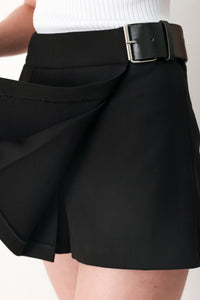 NOIR FLIRT DENIM SKORT