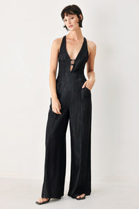 NOIR COAS WOVEN JUMPSUIT