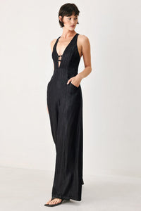 NOIR COAS WOVEN JUMPSUIT