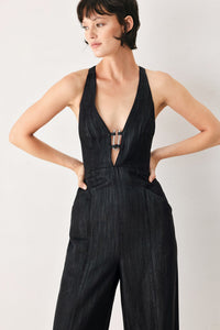 NOIR COAS WOVEN JUMPSUIT