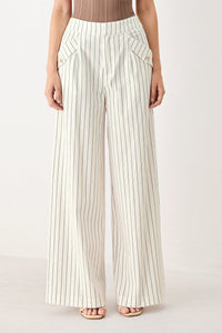 SUTTON STRIPE WOVEN PANTS