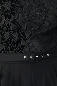 AFTER DARK LACE WIDE LEG JUMPSUIT