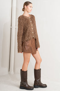 LIVE IN THE NOW SWEATER CARDIGAN