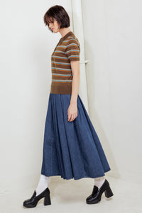 PRETTY IN PARADISE POLO TOP