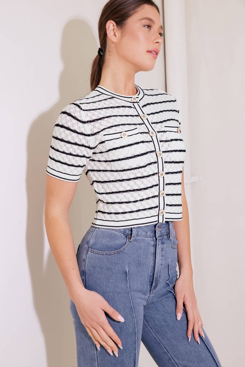 A DAY IN THE MEADOW KNIT CARDIGAN