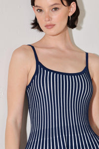 BOARDWALK BEAUTY SWEATER MIDI DRESS