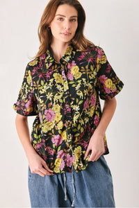 LOVE YOU MORE WOVEN TOP