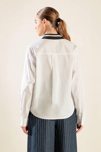 CAUSE A COMMOTION WOVEN TOP