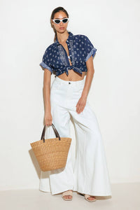 SUNKISSED MEADOW WOVEN SHIRT