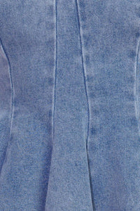 SANDY WALTZ LIGHT DENIM CAMI TOP