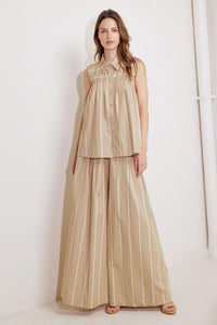 SOMEWHERE TO BE WOVEN TOP