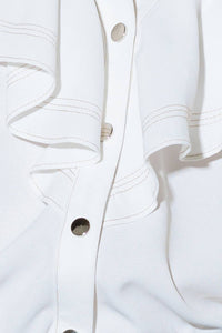 MADE FOR ROMANCE OFF WHITE WOVEN TOP