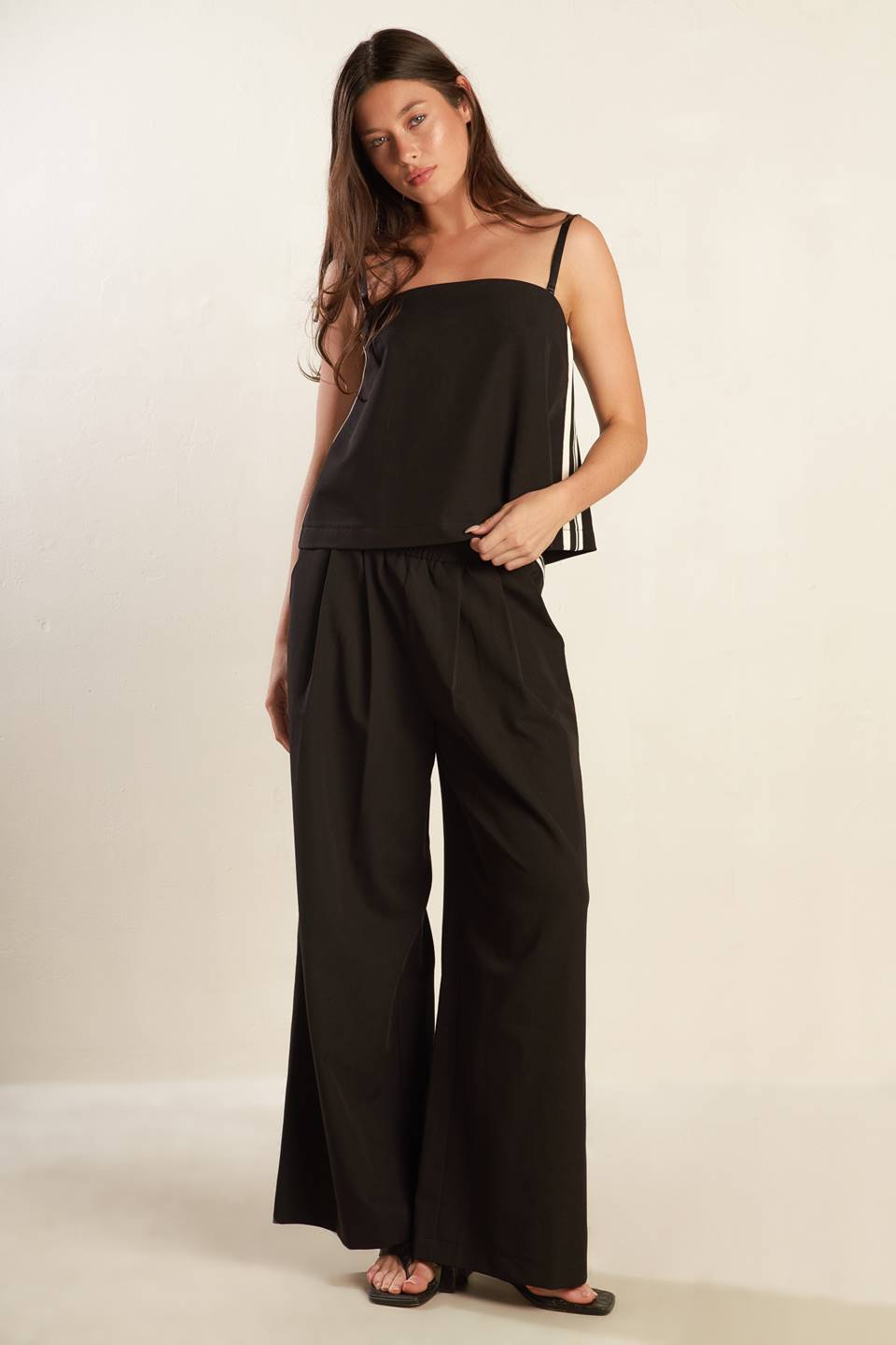 ONE MORE TIME WOVEN TOP