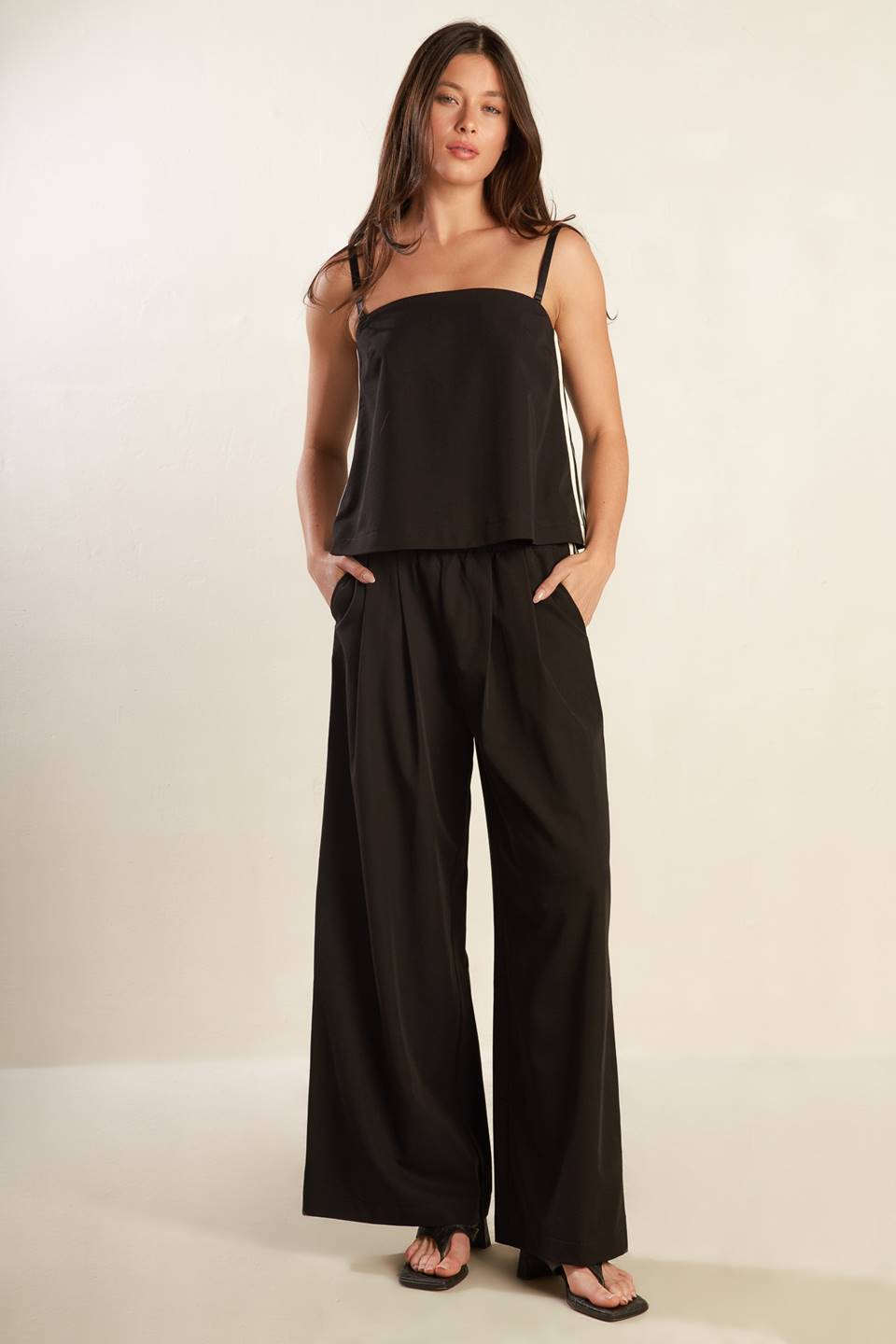 ONE MORE TIME WOVEN TOP