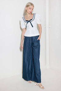 THE SWEETEST TOUCH WOVEN TOP