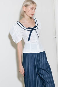 THE SWEETEST TOUCH WOVEN TOP