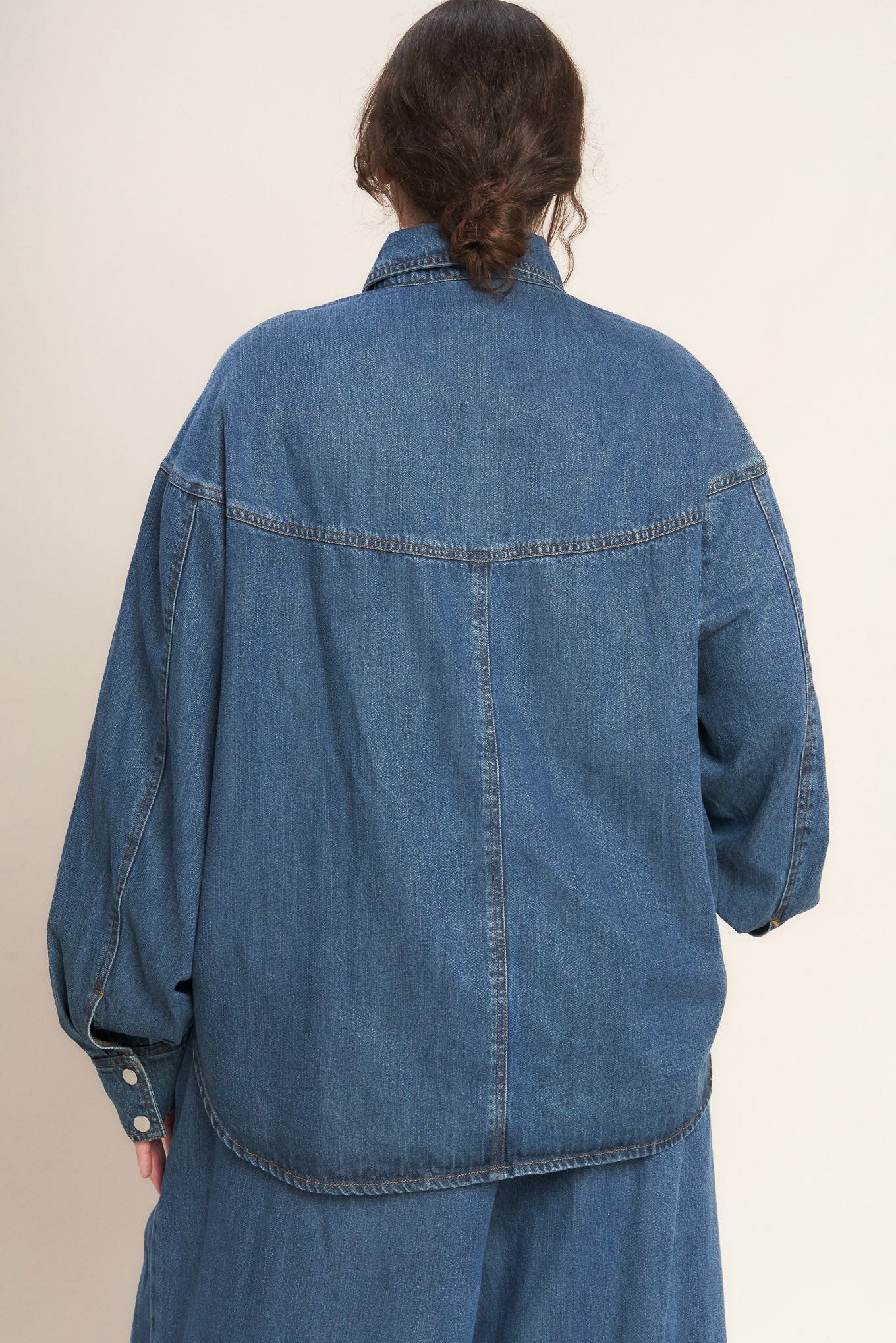 OFFLINE EDGE INDIGO DENIM TOP