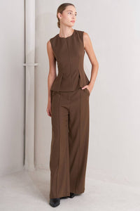 MODERN FLOW WOVEN TOP