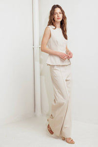 MODERN FLOW WOVEN TOP