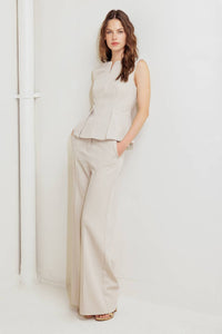 MODERN FLOW WOVEN TOP