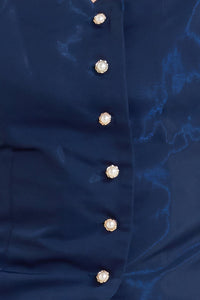 SCALLOP KISS WOVEN TOP