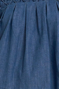 COTTAGE SPELL CHAMBRAY TOP