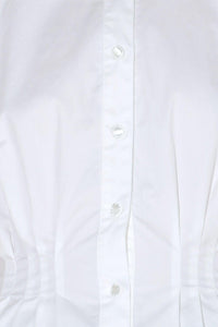 MODERN POISE WOVEN TOP