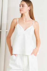 MINIMAL MOOD WOVEN CAMI TOP