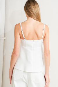 MINIMAL MOOD WOVEN CAMI TOP