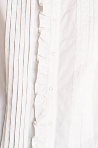 MILK CLOUD WOVEN TOP