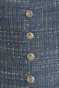 STUDIO FEMME LOOK TWEED TOP