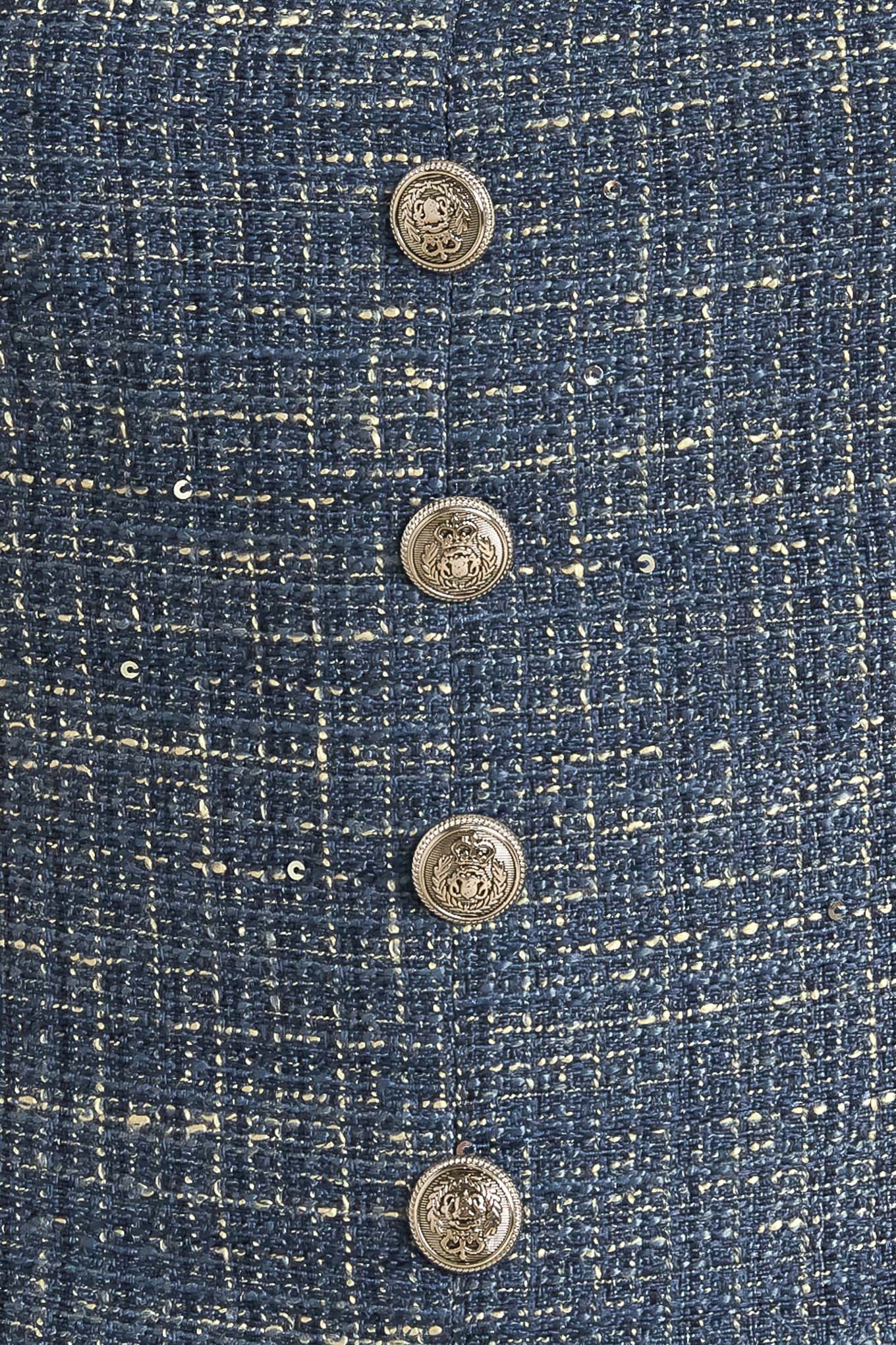 STUDIO FEMME LOOK TWEED TOP