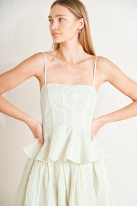 GRAND ENTRANCE WOVEN TOP