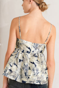 VACATION EDIT WOVEN TOP