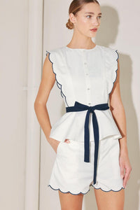 RESORT READY WOVEN TOP