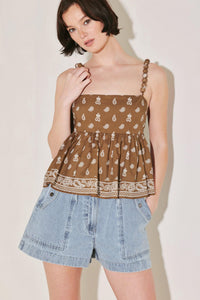 FREE SPIRIT MODE WOVEN TOP