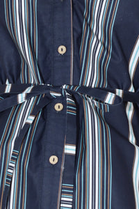 CITY STRIPE WOVEN TOP