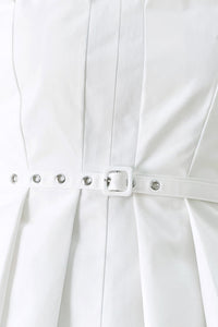 PURE FRAME WOVEN TUBE TOP