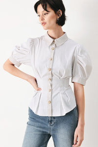 COASTAL LIGHT WOVEN TOP