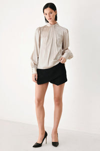 GOLDEN HOUR HIGH NECK BLOUSE