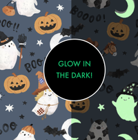 Costumed Ghosts - Glow In The Dark - Convertible Romper