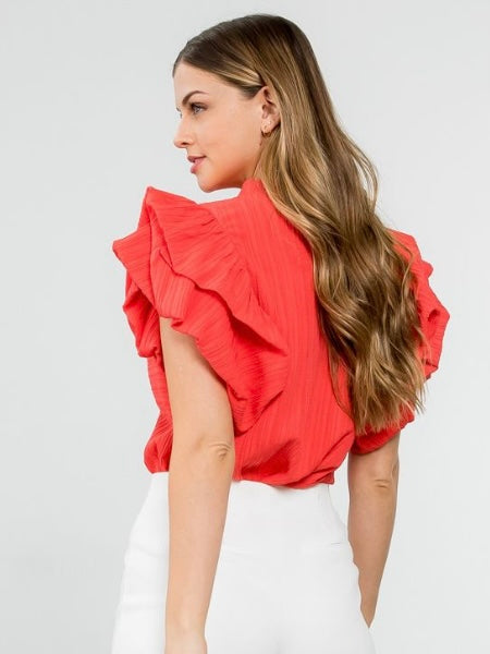 Heidi Flutter Sleeve Top