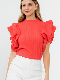 Heidi Flutter Sleeve Top