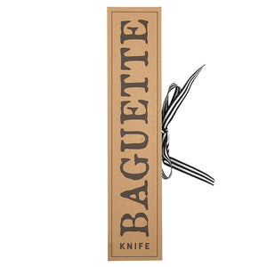 Caja de libro de cuchillos baguette