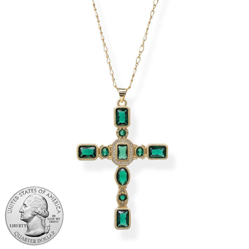GENESIS CROSS NECKLACE
