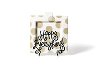 Neutral Dot Happy Everything!™ Big Square Platter