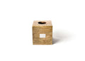 Mini Square Wood Tissue Box