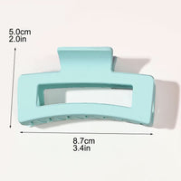Yellow Matte Hair Clip