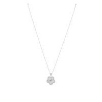 Adeline Pave Outline Pendant Necklace